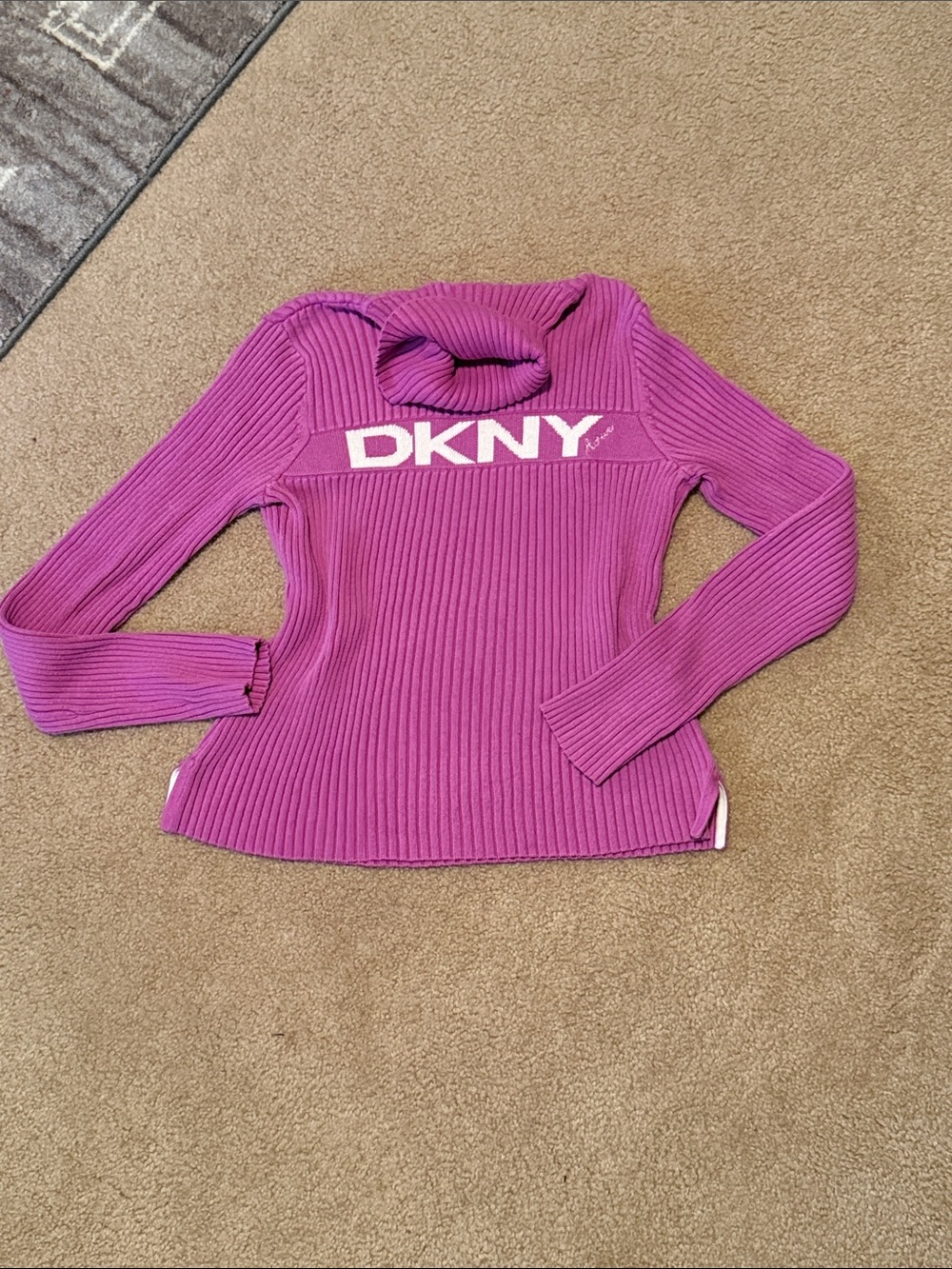 Vintage y2k Styler DKNY Sport Turtleneck Sweater